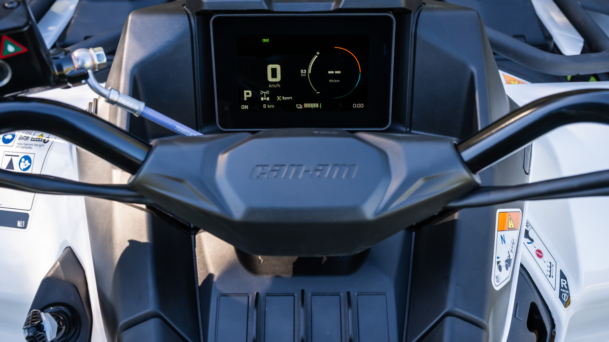 &Eacute;cran couleur 5 pouces de l'Outlander Electric